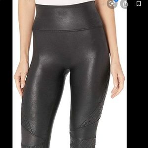 Spanx quilted leggings